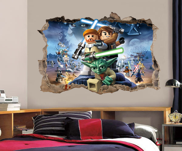 Lego star store wars wall stickers