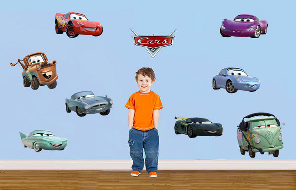 Set di adesivi murali - Disney cars