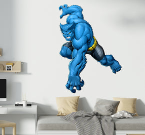 Beast X-Men Superhero Wall Decal Sticker Kids Room Wall Art AVG24