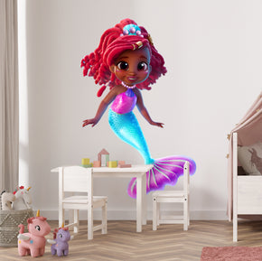 Ariel Disney Junior Princess Wall Decal Wall Sticker Kids Room Wall Art AR10