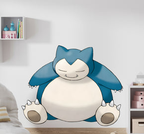 Snorlax Pokemon Wall Decal Removable Sticker Kids Room Decor Art PM03