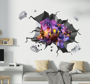 X-men Wolverine 3D Explosion Wall Sticker Decal Decor Art Mural AVG28