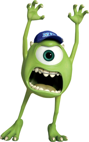 Mike Wazowski Monsters Inc Wall Decal Sticker Mural Decor Art MIC01