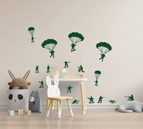 Toy Story Army Men Wall Sticker Decal Kids Decor Art Nursery TYS08