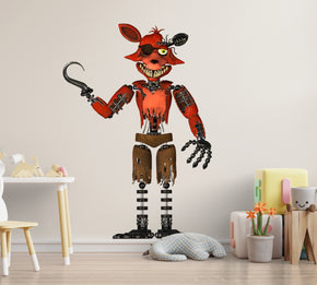 Withered Foxy Five Nights At Freddy's Wall Decal Sticker Art Mural FN16