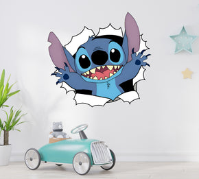 Stitch Disney Cute Wall Decal Removable Sticker Room Art Mural STCH23