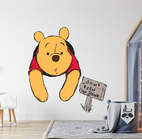 Winnie The Pooh Stuck! Wall Decal Wall Sticker Kids Room Wall Art Mural WTP20