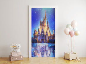 Princess Castle DIY DOOR WRAP Autocollant amovible D195