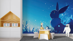 Pokemon Eeve Self-Adhesive Wallpaper Mural Home Wall Art Decor WP41