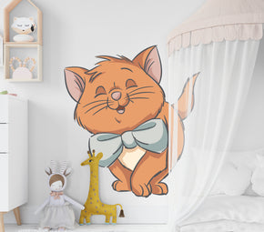 Aristocats Toulouse Disney Cats Wall Decal Wall Sticker Kids Room Wall Art ARC08