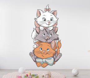 Aristocats Disney Cats Wall Decal Wall Sticker Kids Room Wall Art ARC01