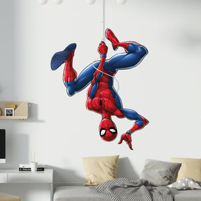 Spiderman Hanging Marvel Superhero Wall Decal Sticker Kids Room Art SPM29