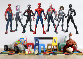 Spiderman Into The Spider Verse Wall Sticker Decal Decor Superhero Art SPM32