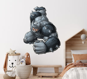 Rhino Spiderman Superhero Wall Decal Sticker Kids Room Art SPM31