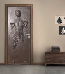 Han solo carbonite clearance door wrap