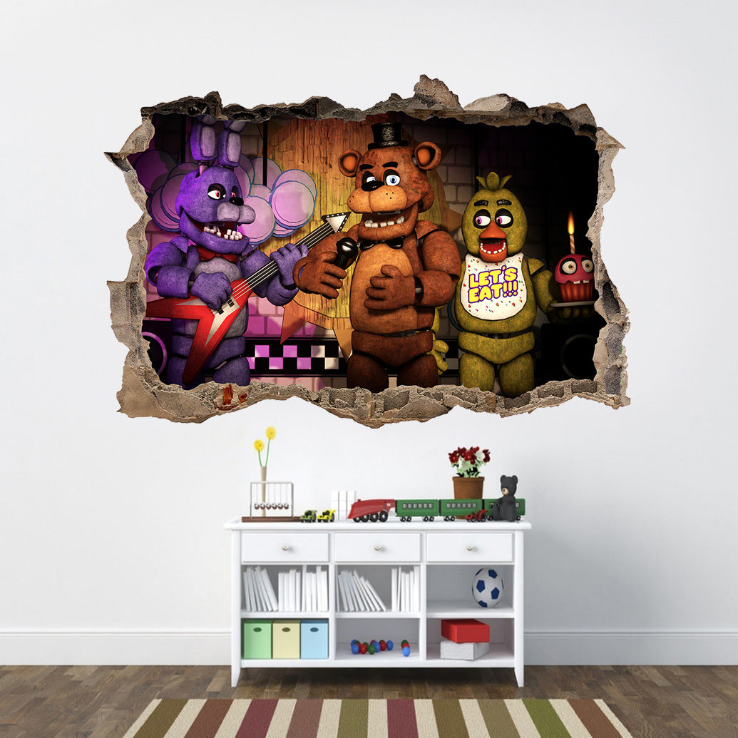 Five Nights At Freddys 3D Art