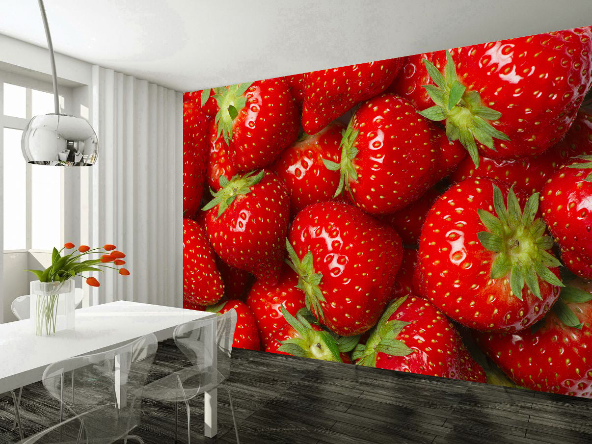 Strawberry Removable Wallpaper
