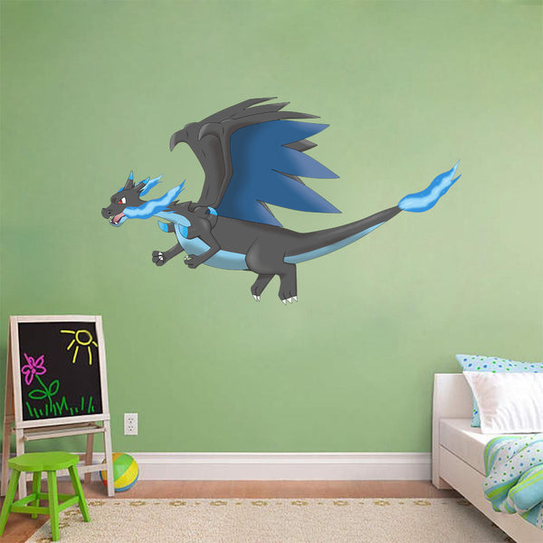 MEGA CHARIZARD Pokemon Wall Sticker Decal WC46 - Decalz.co